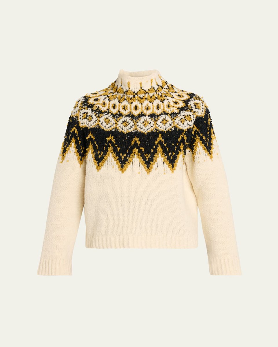 Lizzy Fairisle Turtleneck Sweater